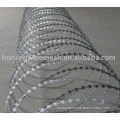 top quality galvanized razor barbed wire